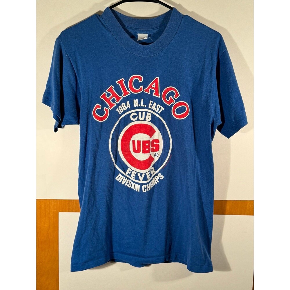 Vintage 1984 Chicago Cubs NL East Division Champions Shirt Medium MLB Baseball